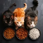 Dry cat food