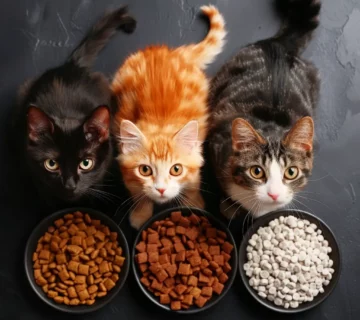 Dry cat food